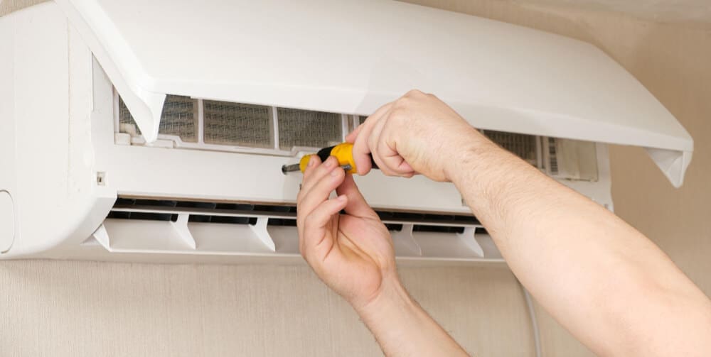 HVAC pan cleaning