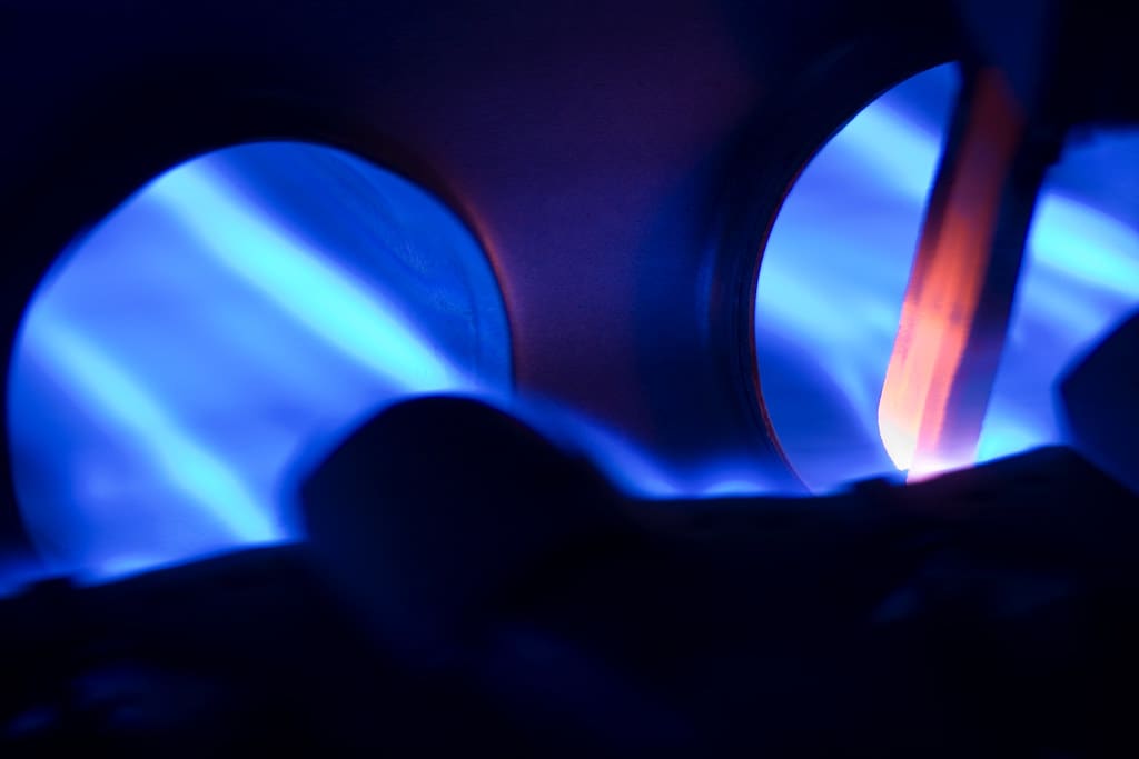 Restarting business operations with confident team and modern workspace.