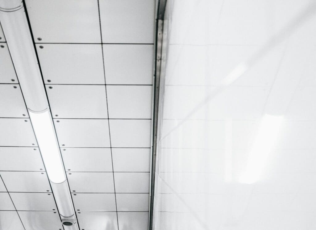 turned on fluorescent light