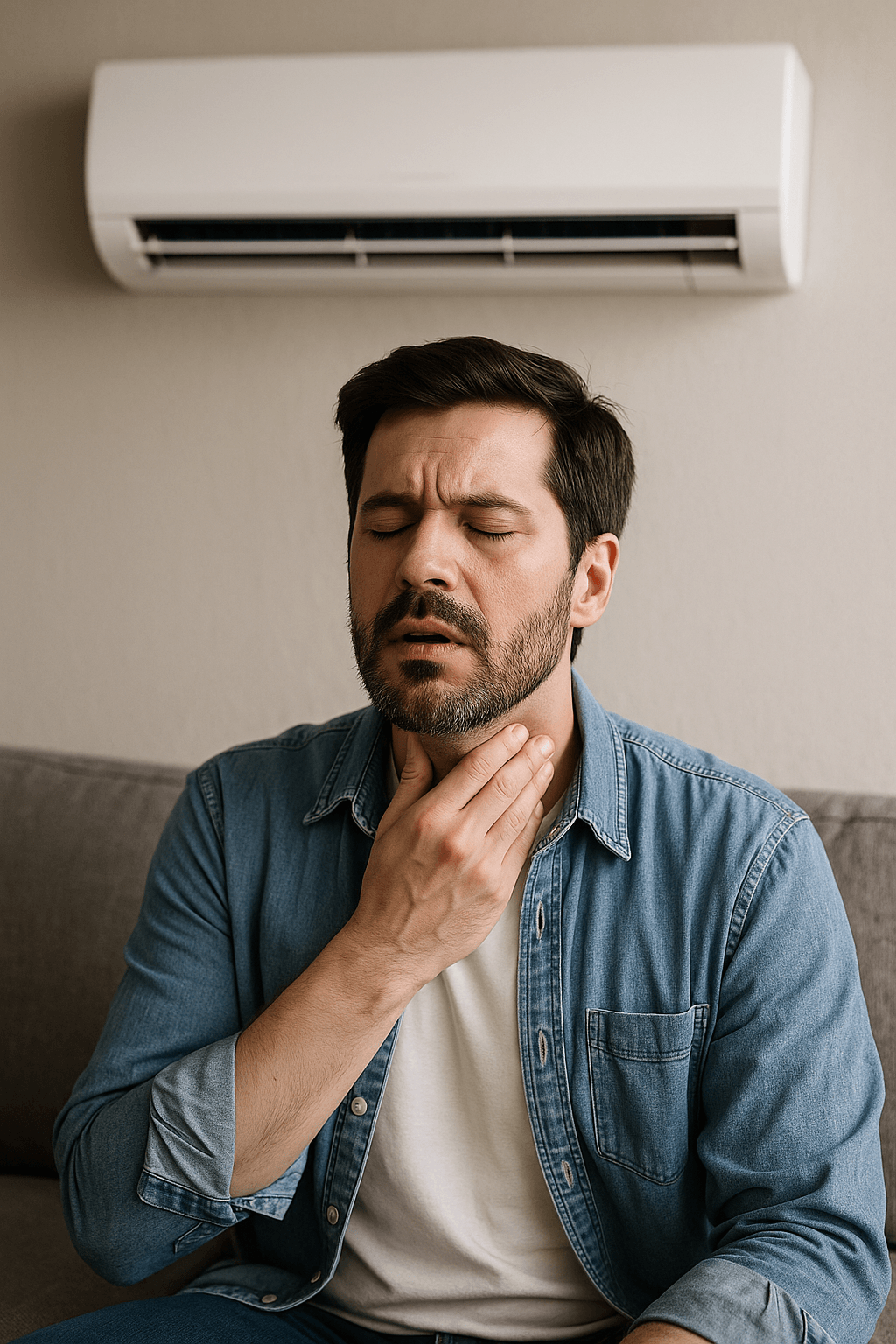 Can Dry Air Cause Sore Throat From Air Conditioner?