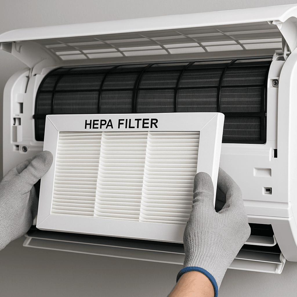 LC Heating And Air Conditioning LC Heating And Air Conditioning Emergency Repair Hollywood Benefits of Using HEPA Filters in AC So, let's get started and explore the benefits of using HEPA filters in AC systems. AC smells Moldy,Musty AC odors,AC unit,AC system,HVAC