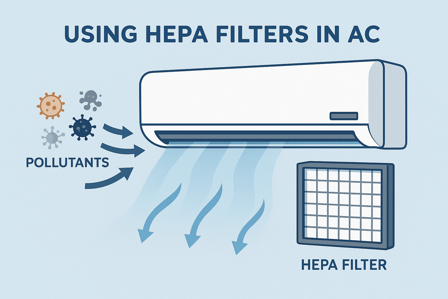 Diffusional Interception Benefits of Using HEPA Filters in AC Dur… | LC Heating & Air