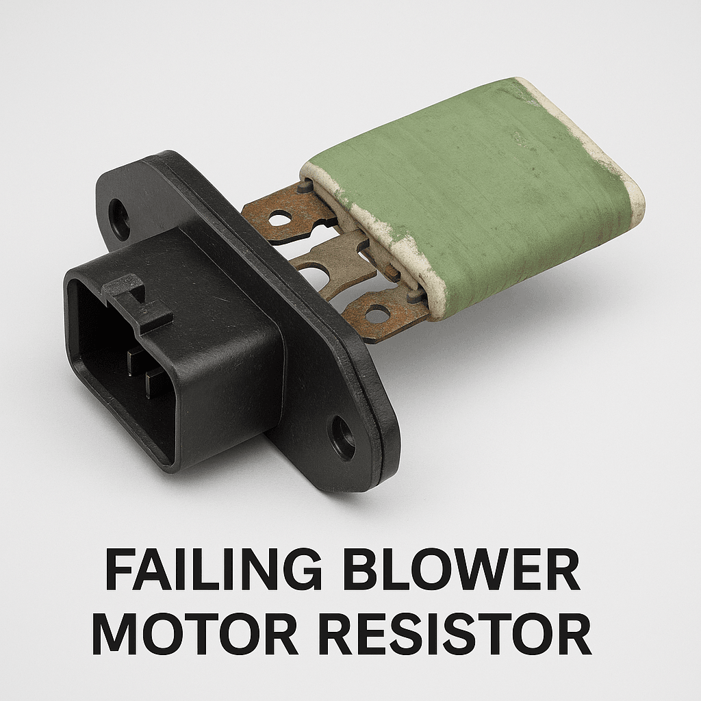 Failing Blower Motor Resistor