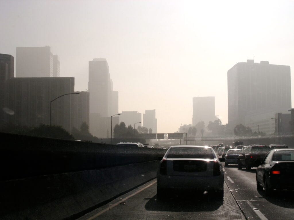 The Impact of Traffic on LA Air