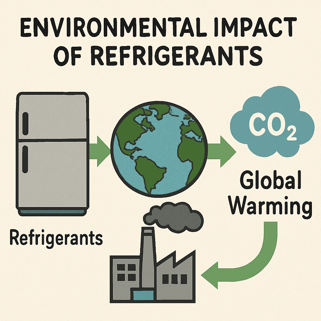 Environmental impact of refrigerants
