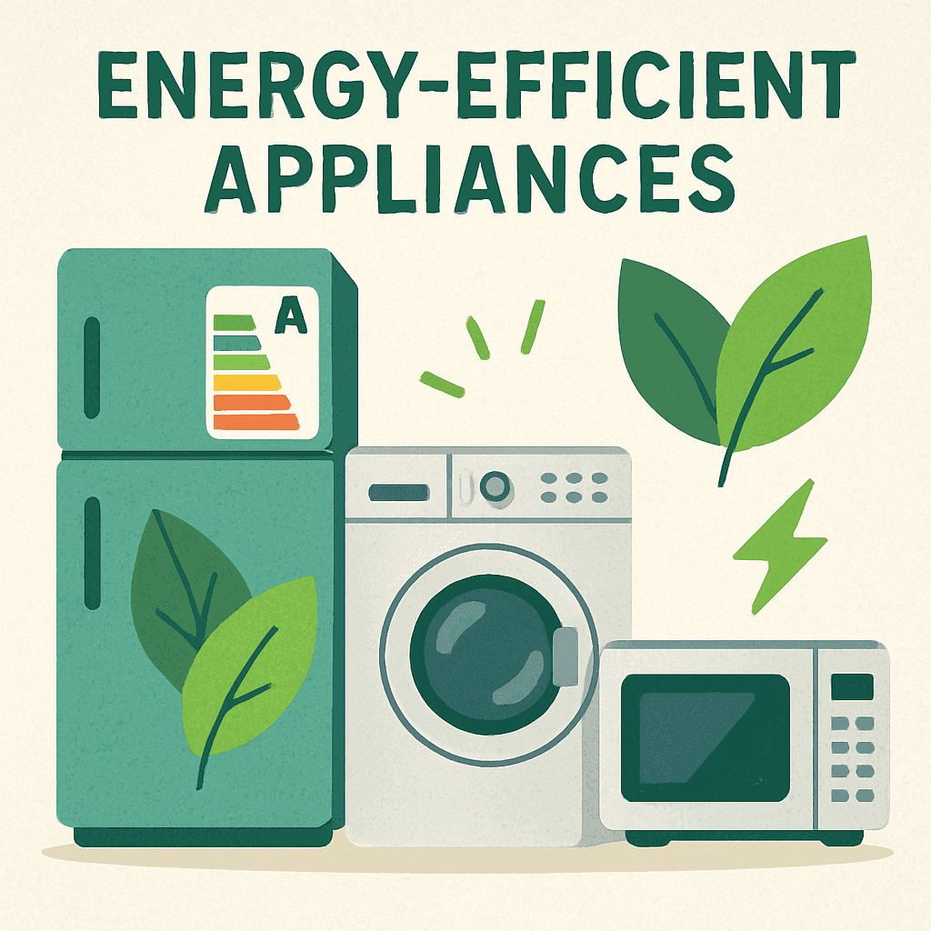 Energy-efficient appliances