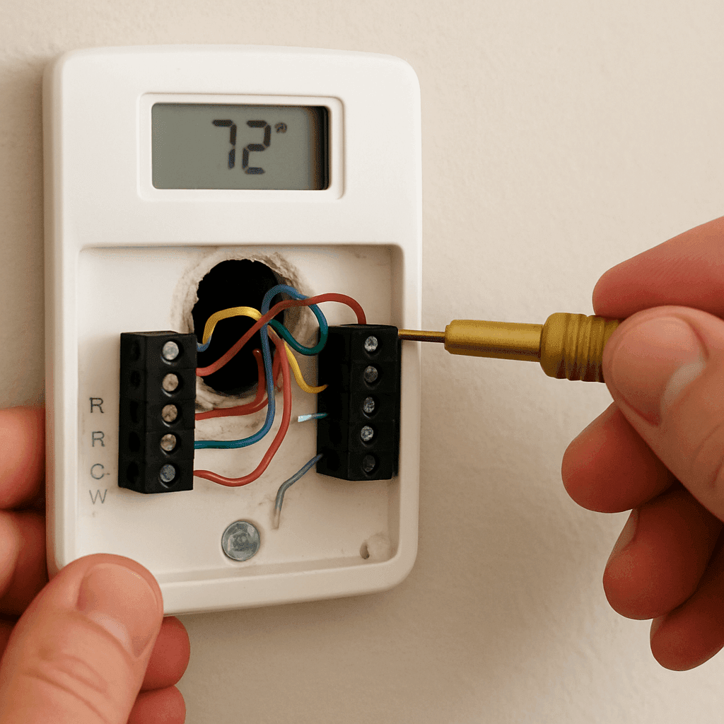 No Power to Thermostat Issues inspection