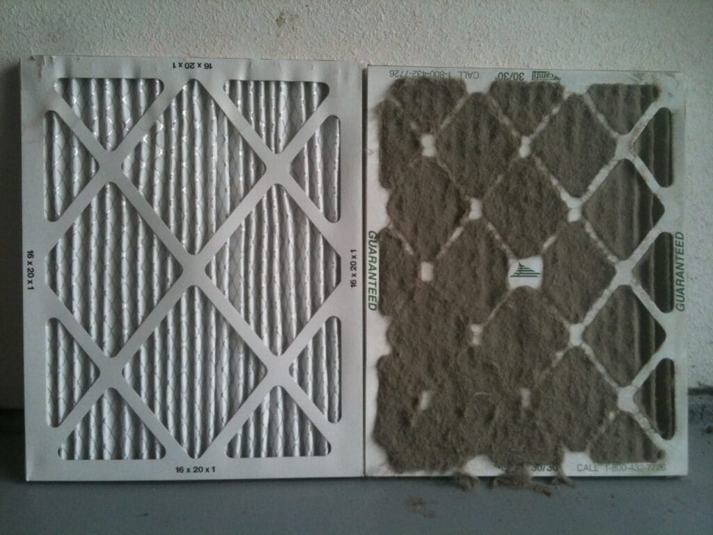 Dirty Air filters