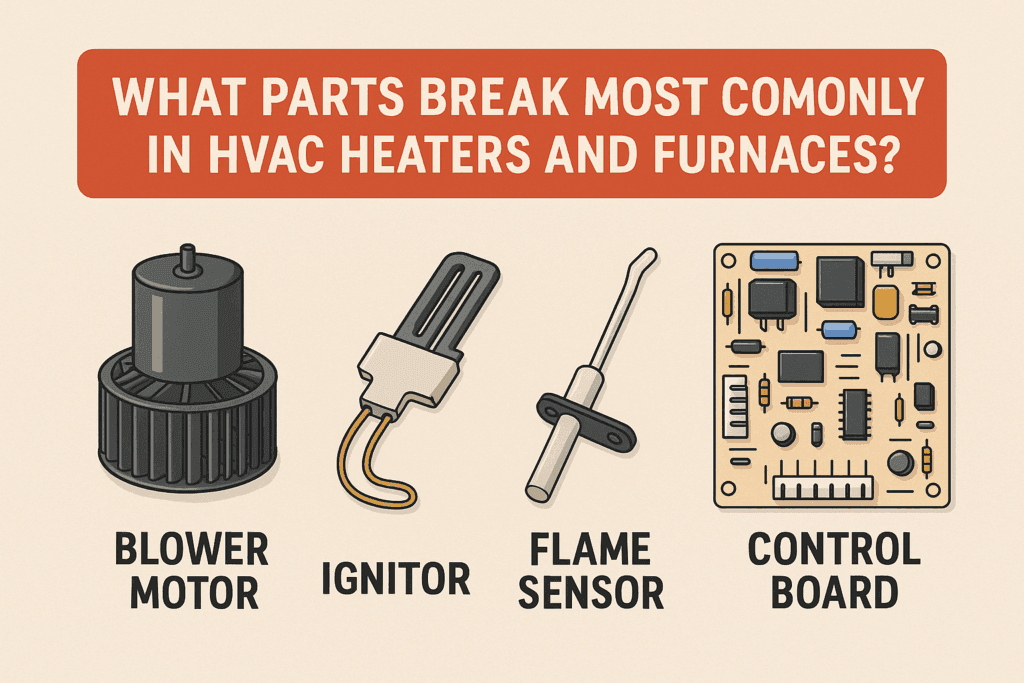 LC Heating And Air Conditioning LC Heating And Air Conditioning Emergency Repair Hollywood What Parts Break Most Commonly in HVAC Heaters and Furnaces When the chill of winter sets in, a reliable heater is a must. But what happens when your HVAC heater or furnace fails? Understanding which Parts Break Most Commonly in HVAC systems can help you stay ahead of issues. Failing Furnace Capacitors,Furnace Capacitor,Furnace Repair,Failing Capacitor