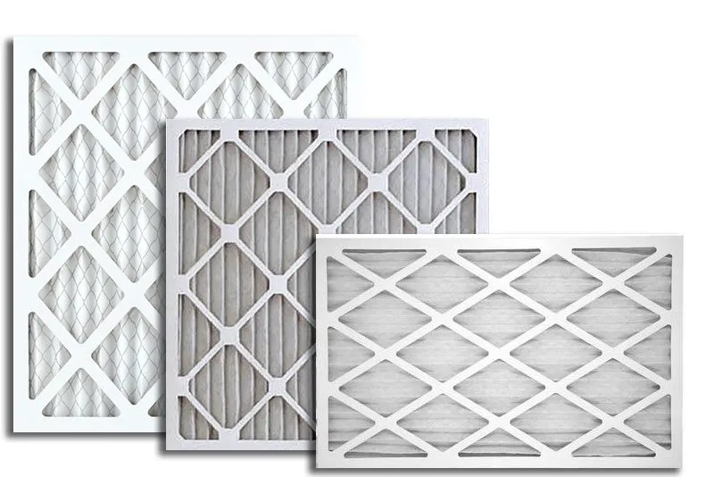 Pleated air filters