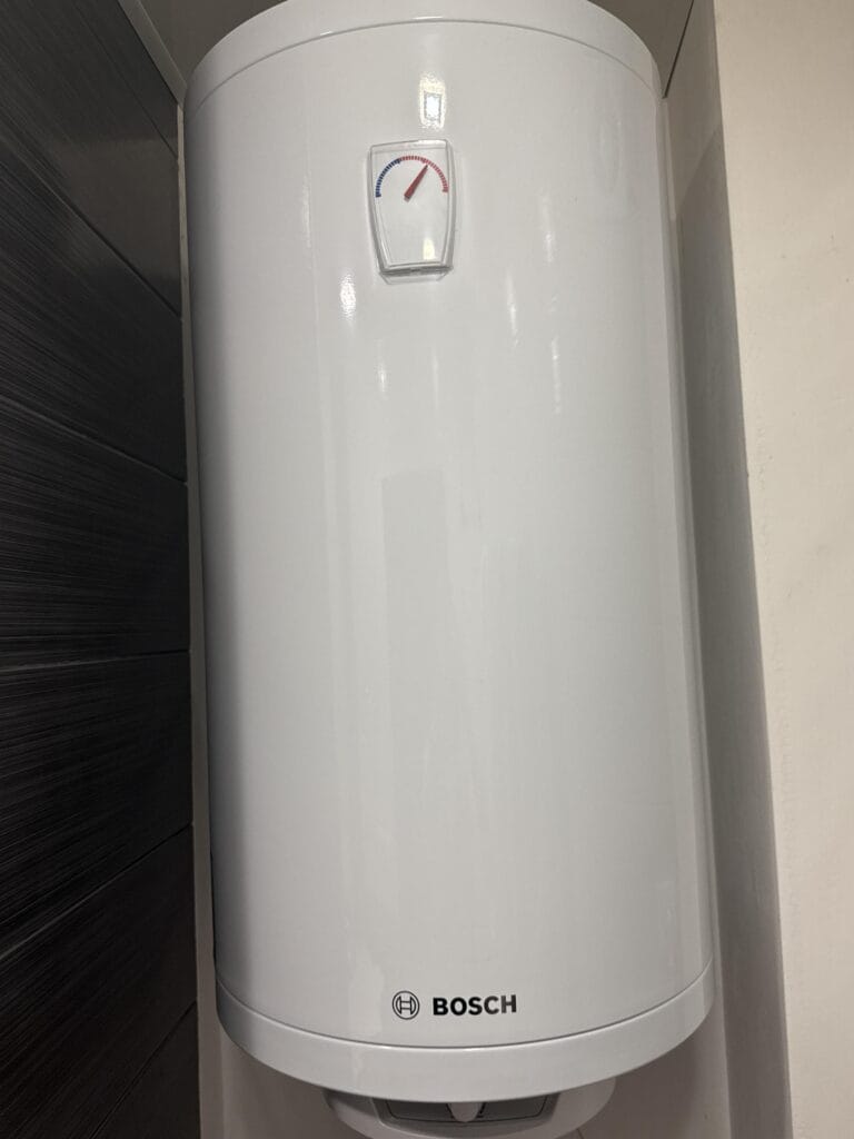 A white boiler